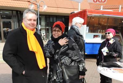 Andreas Poign�e gefragter Gespr�chspartner